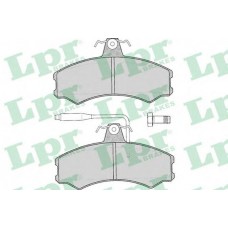 Колодки тормозные передние (пр-во LPR) Citroen C25, 86-