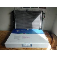 Радиатор охлаждения 2108 SPORT карбюратор, универсал (алюм-паяный) (пр-во Luzar) ВАЗ 2108-21099, 21080-130101200