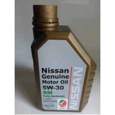 Масло моторное 5W30 Genuine Motor Oil SM (пр-во NISSAN) 1L.