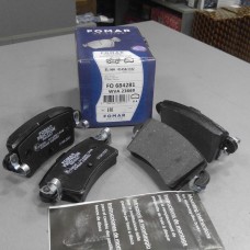 Колодки тормозные задние дисковые (пр-во FOMAR) Opel VIVARO