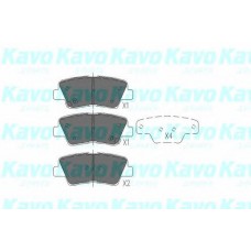 Комплект тормозных колодок, дисковый тормоз  KAVO PARTS