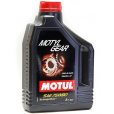 Трансмиссионные масла (MOTUL) MOTYLGEAR 75W80  (2L) для механич.коробок