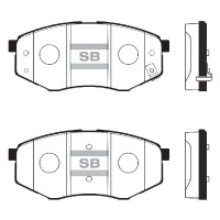 Колодки тормозные передние (пр-во SANGSIN) Hyundai SONATA, I45