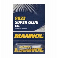 Суперклей гелевый (пр-во MANNOL) Super Glue Gel 3 г