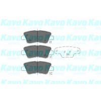 Комплект тормозных колодок, дисковый тормоз KAVO PARTS