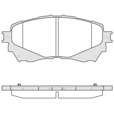 Комплект тормозных колодок передн.REMSA MAZDA 6
